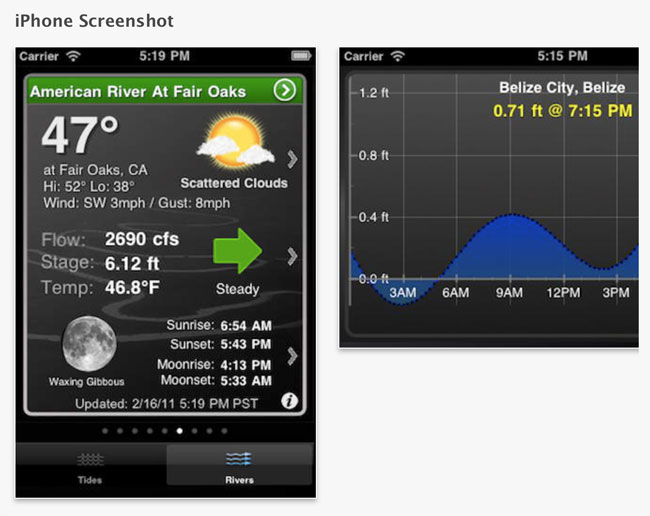 iphone screenshot weather